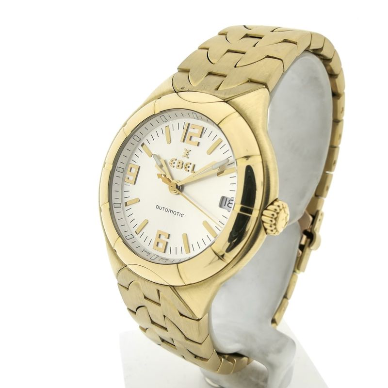 Image 2 of Ebel E-Type Automatic E8330C41; 18k gold men's watch