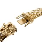 Image 8 of Vintage gold fantasy link bracelet