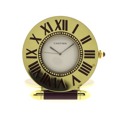 Image 1 of Louis Cartier pendulum clock; Travel clock / Table clock / Desk clock