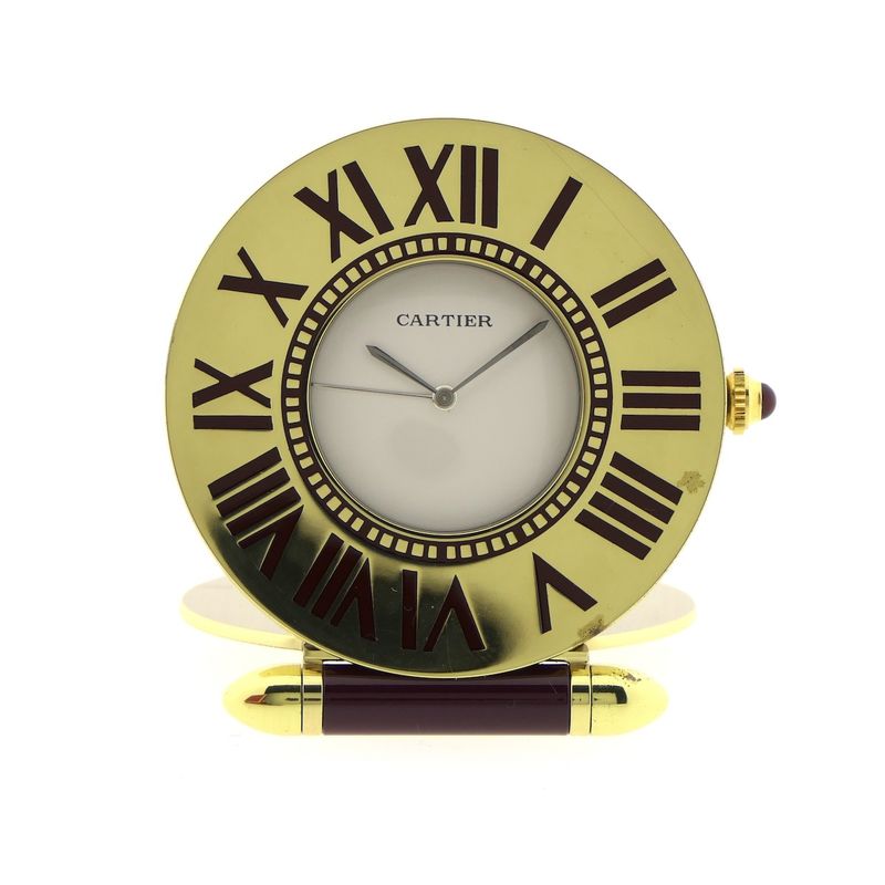 Image 1 of Louis Cartier pendulum clock; Travel clock / Table clock / Desk clock