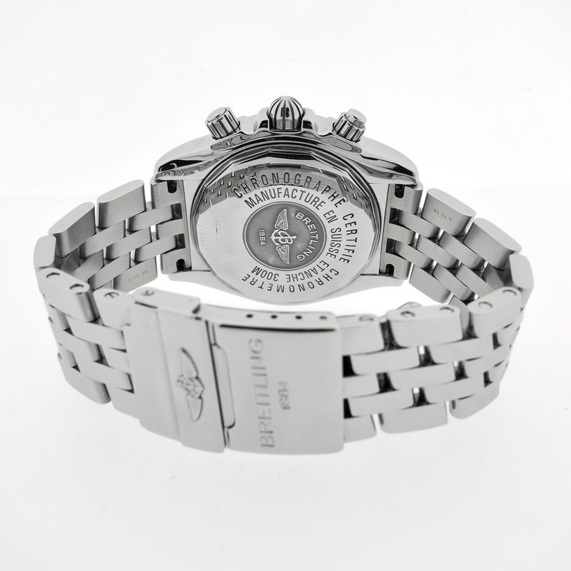 Image 12 of Breitling Chronomat Evolution A13356; Chronograph men's watch in full set