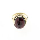 Image 3 of Vintage Gold Ring with Garnet