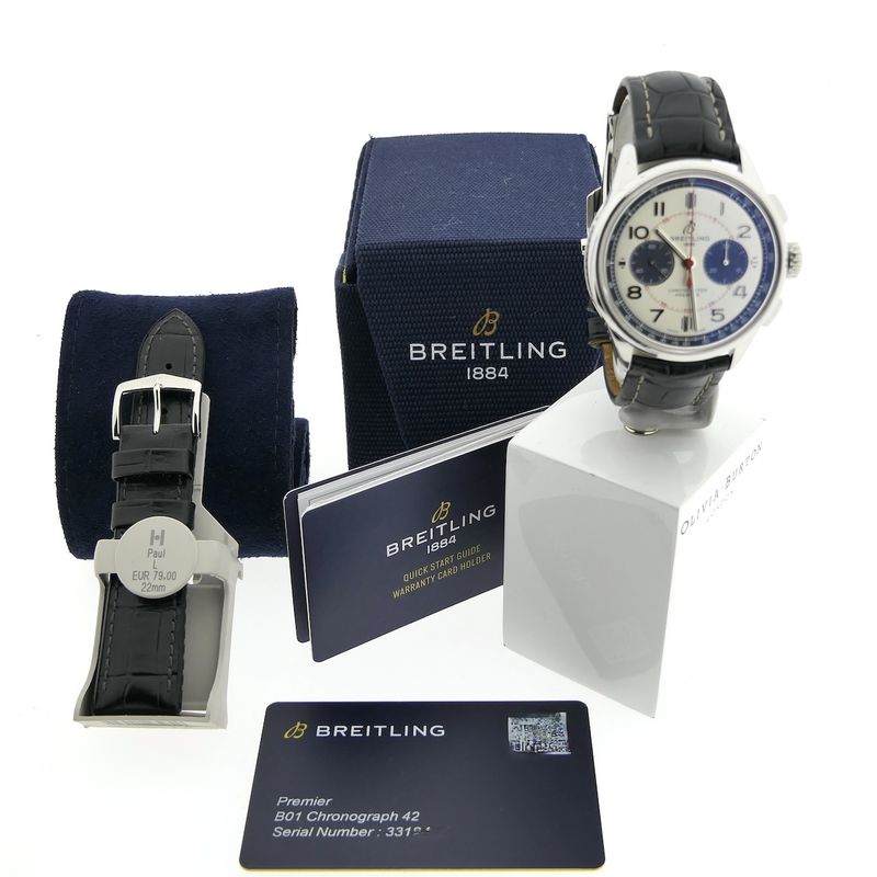 Image 4 of Breitling Premier B01 Bentley Mulliner Limited Edition; Chronograph men's watch