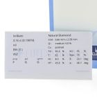 Image 3 of 0.16 ct. Brilliant cut diamond E/VS2 + HRD Certificate - Natural diamond