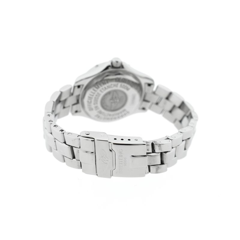 Image 7 of Breitling Colt Oceane 'Diamonds' A77350; Women's watch with diamond bezel