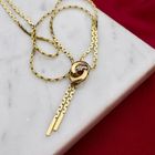 Image 2 of Gold Cardano Necklace with Diamond