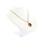 Image 5 of Gold pendant with carnelian