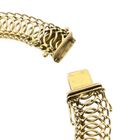 Afbeelding 6 van Vintage gouden fantasie schakelarmband | 20,5 cm