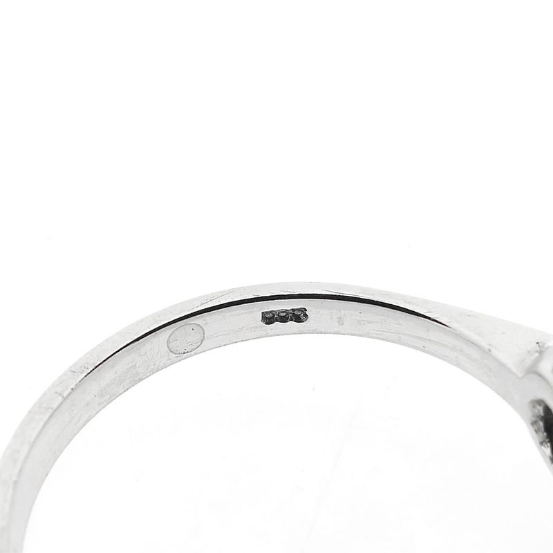Image 6 of White Gold Solitaire Ring with 0.04 ct Diamond