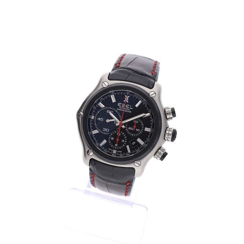 Image 17 of Ebel 1911 BTR Chronograph E9137L73; Automatic men's watch