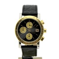 Girard Perregaux Chronograph 7000GBM; Automatic watch with 18k gold bezel