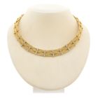 Image 1 of 18-karat gold necklace; choker with diamond; 0.31 ct. | 40 cm | Marco Bicego