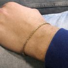Image 8 of Gold king's link bracelet | 20 cm