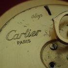 Image 6 of Cartier Baignoire Table Clock/Alarm Clock; Enamel; Mechanical
