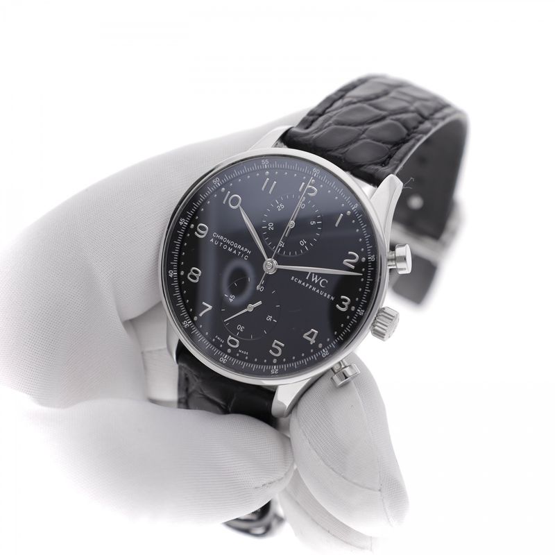 Image 3 of IWC Portuguese Chronograph IW371447; Automatic Men's Watch