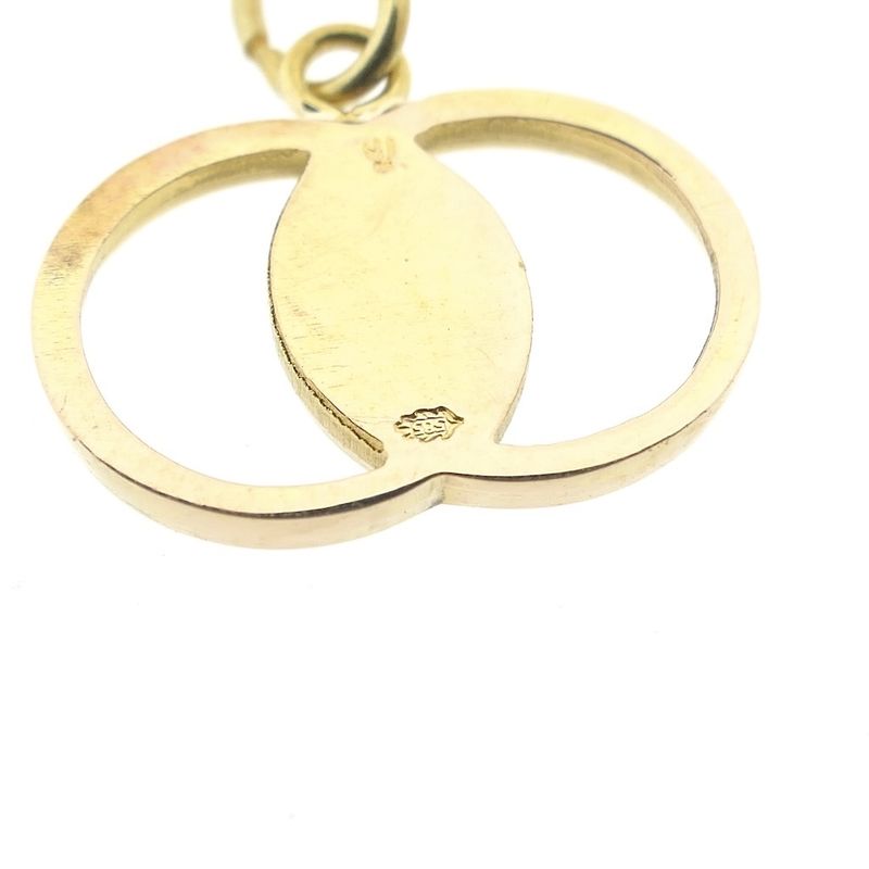 Image 6 of Golden subtle pendant; Connectedness