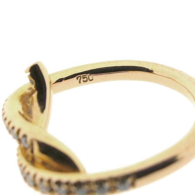 Image 6 of Bron Jewelry gold ring with diamond; 0.22 ct.