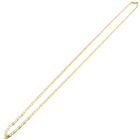 Image 7 of Tricolor gold navy link necklace | 51 cm