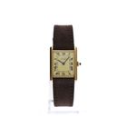 Image 1 of Cartier Tank Vermeil 'Large' 590005; Vintage Unisex Watch with Papers