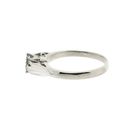 Image 8 of White gold ring with diamond 0.025 ct.