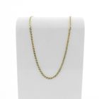 Image 1 of Gold flat gourmet link chain