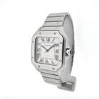 Image 2 of Cartier Santos 'Medium' 4075 WSSA0029; Automatic unisex watch