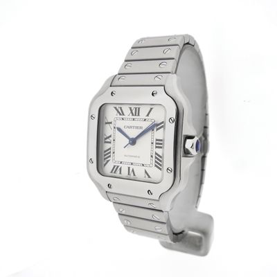 Image 2 of Cartier Santos 'Medium' 4075 WSSA0029; Automatic unisex watch