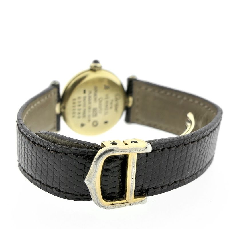 Image 11 of Cartier 'Must de Vendome' Vermeil; Ladies watch