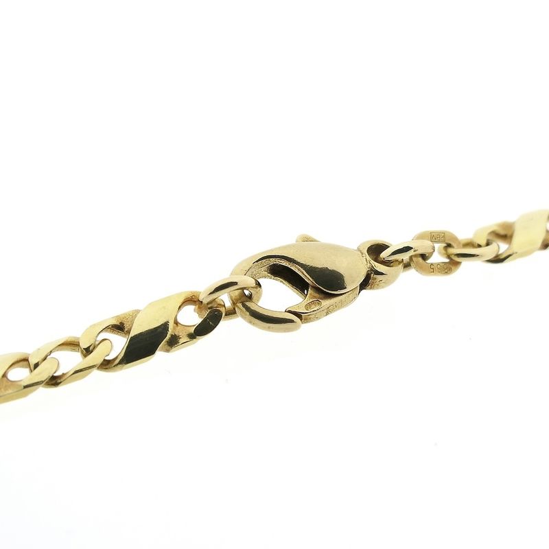Image 3 of Gold infinity link necklace