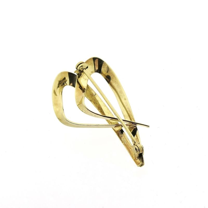 Image 4 of Vintage gold brooch