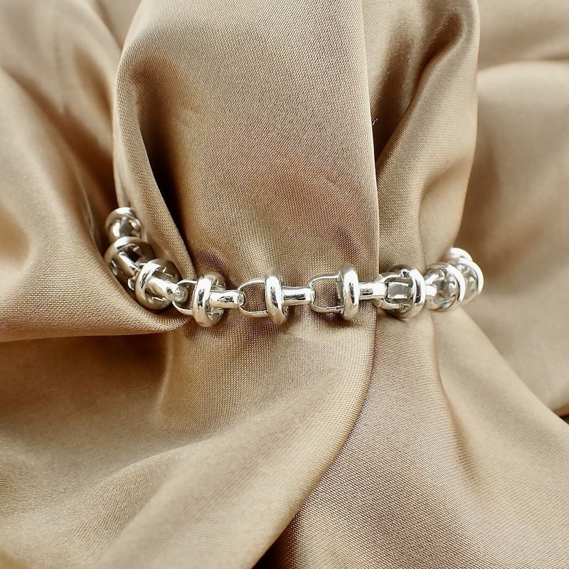 Image 2 of Silver fantasy link bracelet