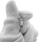 Image 3 of Silver pendant; Hockey player