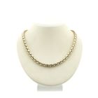 Image 1 of Two-tone gold fantasy link necklace