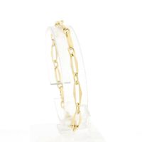 Gold closed forever bracelet