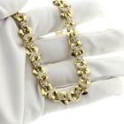 Image 7 of Solid gold necklace with diamonds; 1.43 ct.