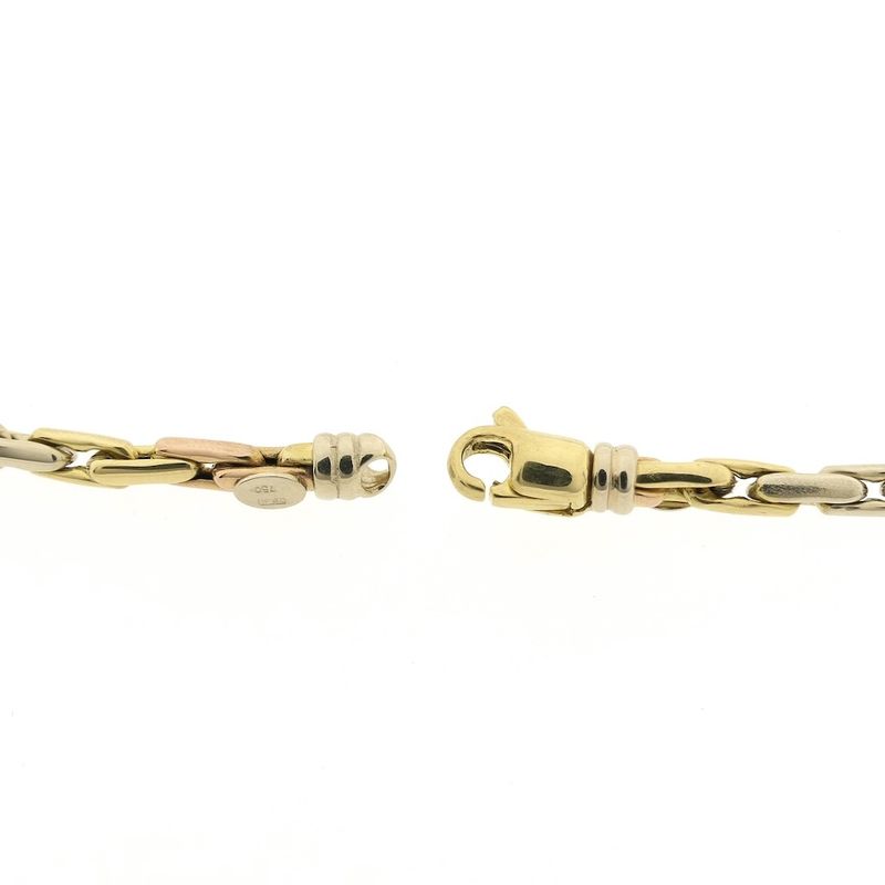 Image 5 of Tricolor gold cardano link chain