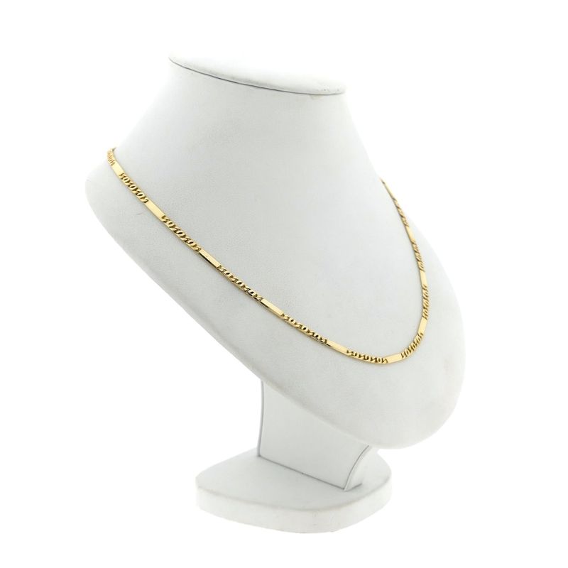 Image 1 of Golden Hawk Eye Link Chain