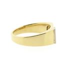 Image 7 of Two-tone gold men's signet ring