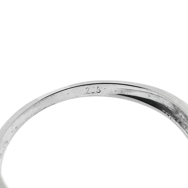 Image 9 of White gold ring with diamond | 0.15 ct.
