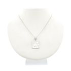 Image 3 of Silver pendant of a guardian angel