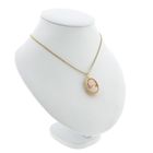 Image 10 of Gold brooch/pendant with cameo