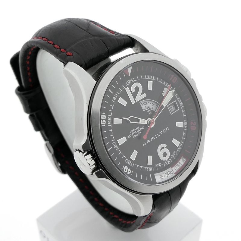 Image 3 of Hamilton Khaki Navy GMT; Automatic men's watch