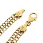 Image 8 of Gold French gourmet link chain | 44.5 cm