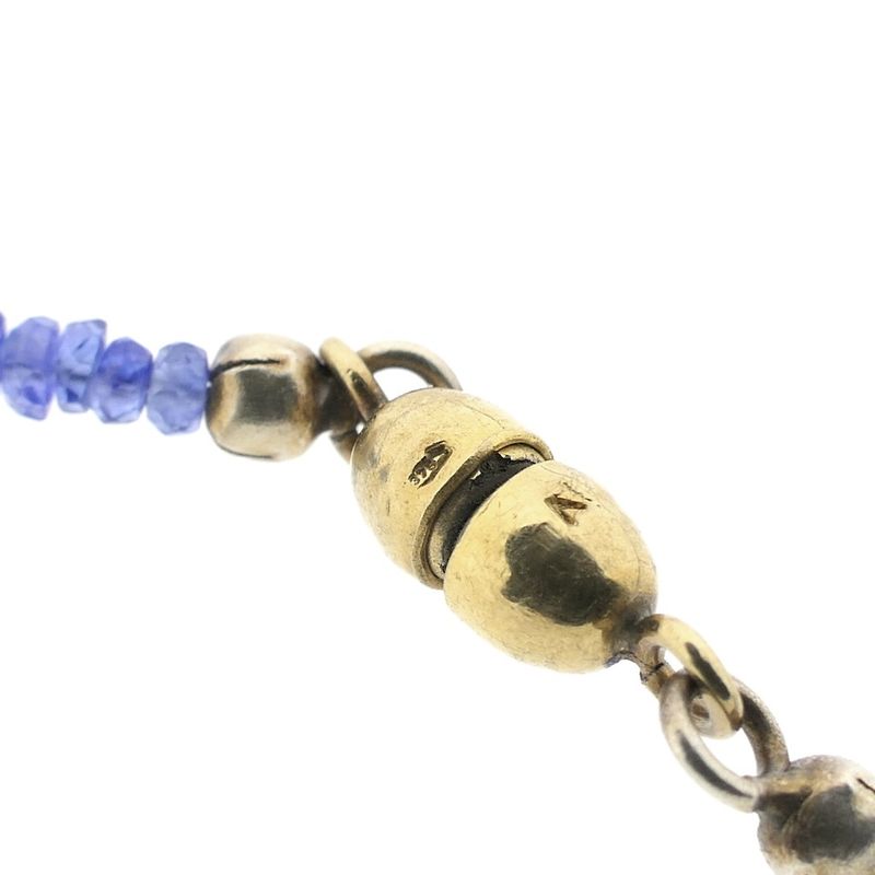 Image 6 of 9 carat sapphire bead necklace | 45 cm