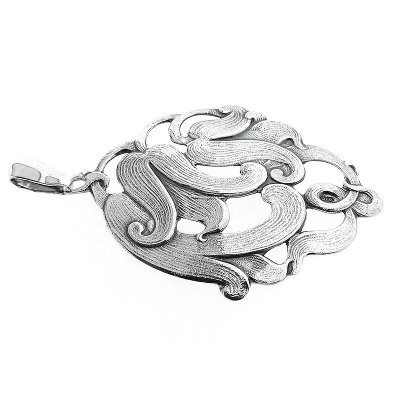 Image 4 of Antique silver pendant | Art Nouveau