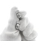 Image 2 of White gold stud earrings set with diamonds | 0.15 ct.