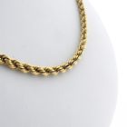 Image 3 of Gold twisted link chain