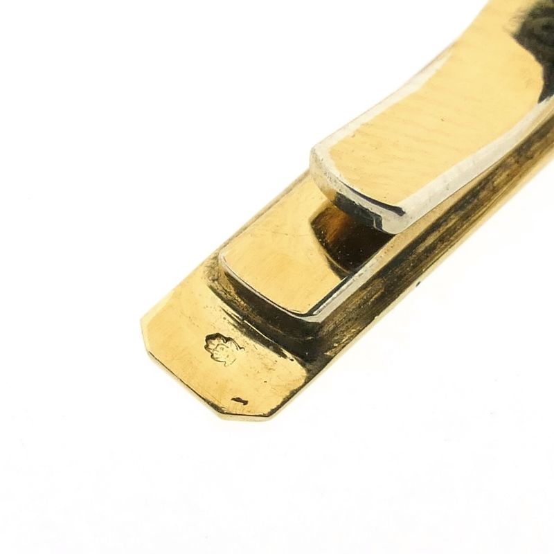 Image 4 of Tricolor Gold tie slide