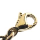 Image 10 of Two-tone gourmet link necklace with 0.035 ct. diamond | 42 cm