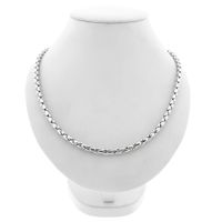 Witgouden cardano schakelketting